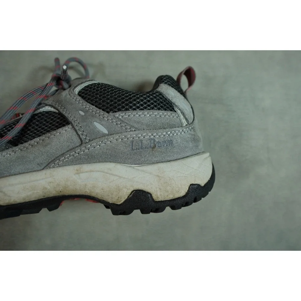 L.L. Bean Model 4 Womens Size‎ 8.5 M Shoes Ventilated Hiking Trail Gray 299641